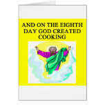 god created cooking cards