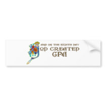 God Created CPAing Bumper Stickers
