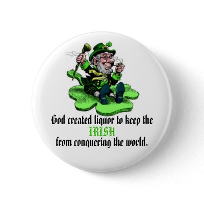 God created liquor pinback button by SweetRascal