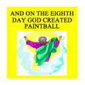 god created paintball t-shirts