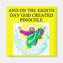 god created pinochlee refrigerator magnets