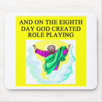 god created role playing mouse pads