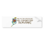 God Created Rowing Bumper Stickers