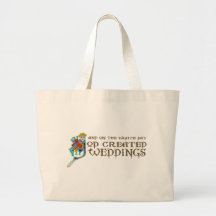 God Created Weddings Bags