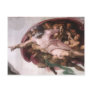 God from Creation of Adam in detail Postcards