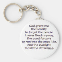 God Grant Me Humour Keychains