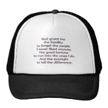 God Grant Me Humour Trucker Hat