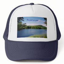 God Grant You Peace!  Quabbin, Massachusetts. Trucker Hats