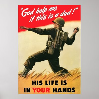 God Help Me If This Is A Dud! Poster by warishellstore