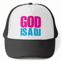 God is a DJ Mesh Hats