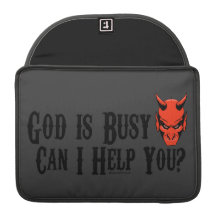 God is Busy Can I Help You Sleeves Sleeve For MacBooks