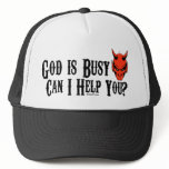 God is Busy hats