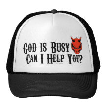 God is Busy hats