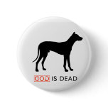 God is Dead badge Buttons
