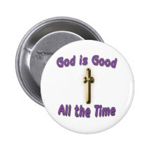 God Is good Button