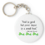 God is good keychain