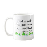 God is good coffee mugs