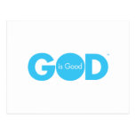 God is Good Postcard