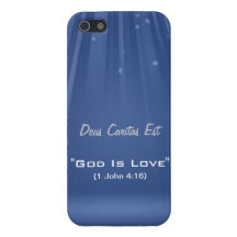 "God Is Love" Custom iPhone 5 Case