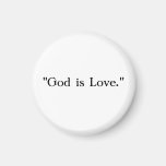 God is Love magnet