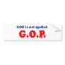 God is not spelled GOP