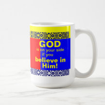 GOD is on Your Side Mugs