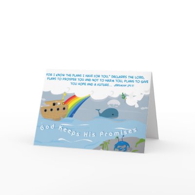 God Keeps His Promises Card by ellybean