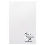 God Loves 1st Basemen! Stationery Design