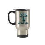 God Loves Albania Coffee Mug