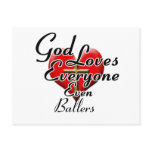 God Loves Ballers Post Cards