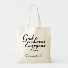 God Loves Conservatives! Bags