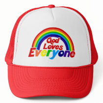 God Loves Everyone Gay Rainbow