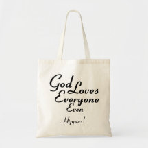 God Loves Hippies! Bag