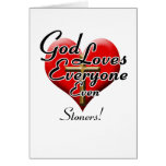 God Loves Stoners! Cards
