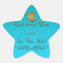 God Loves You, and so do we! Stickers
