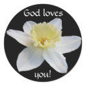 God loves you! stickers
