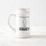 god made us in his image, why aren't we invisible? coffee mug