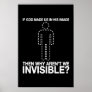 god made us in his image, why aren't we invisible? print