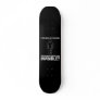 god made us in his image, why aren't we invisible? skate deck