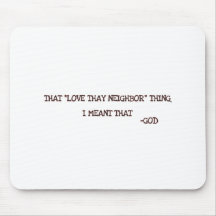 God Mousepad
