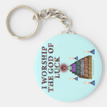 God of Luck Key Chain