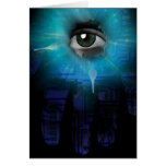 God of Machines Greeting Card