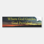 god-provides bumper stickers