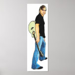 GOD ROCK DAVE Cartoon With Axe