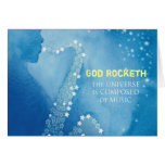 God Rocketh Greeting Card