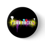 God Rocks Button