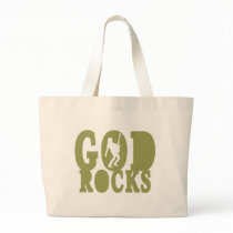 God Rocks - Christian Rock Gear! Tote Bag