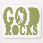God Rocks - Christian Rock Gear! Mouse Mats
