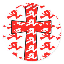 God Rocks - Christian Rock Gear! Round Stickers