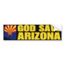 God Save Arizona Bumper Stickers